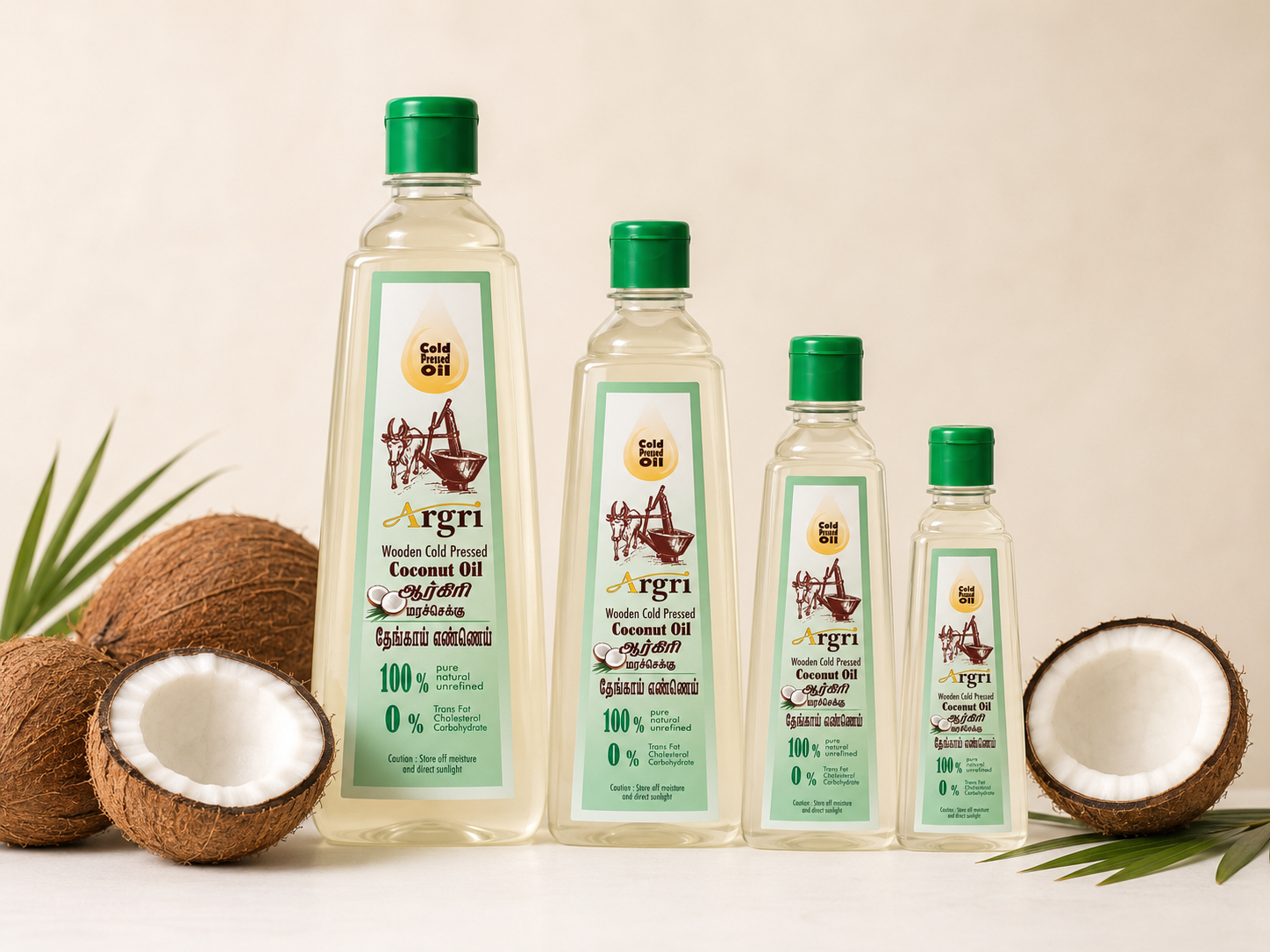 ARGRI cold pressed coconut oil